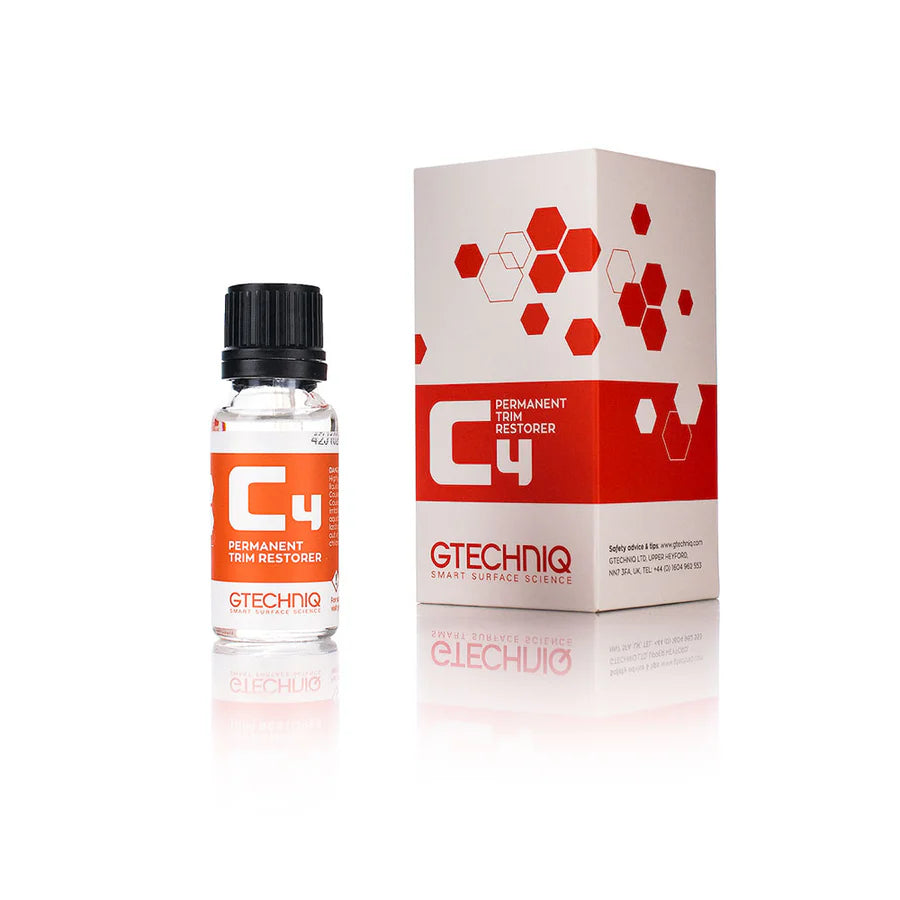 Gtechniq C4 Permanent Trim Restorer, 30ml